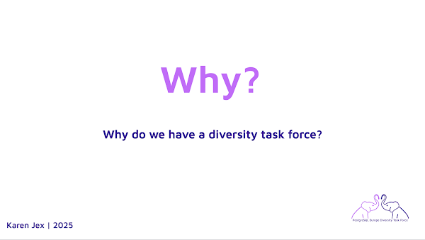 Why do we have a diversity task force?